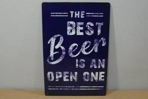 Novelty Metal Sign -Best Beer