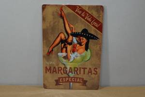 Novelty Metal Sign -Margaritas