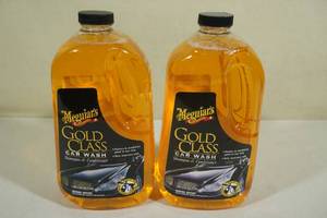 2 64oz Meguiars Gold Class Car Wash Shampoo & Conditioner