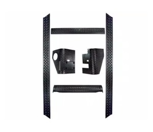 97-06 Jeep Wrangler Rugged Ridge Body Armor   New. Used as display only.