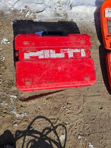 lot 13 image: Hilti work box with assorted sized drill bits