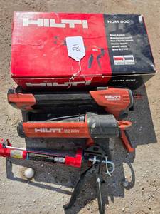 lot 21 image: (4) Four - Manual adhesive dispenser