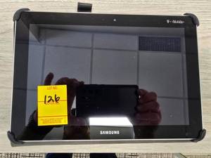 lot 126 image: Samsung Tablet, case and charger