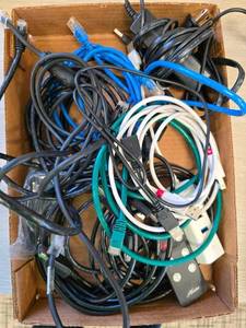 lot 166 image: Misc computer wires and chargers