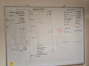 lot 300 image: White Board