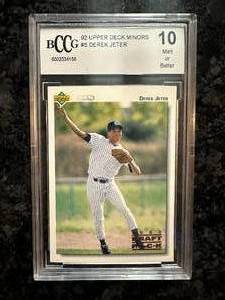 Derek Jeter 1992 Upper Deck Minors Rookie #5 BCCG 10