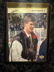 Chris Pronger 1992 Upper Deck #591 World Junior Championships Sweden 93