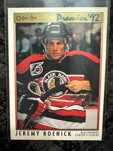 Jeremy Roenick 1992 O-Pee-Chee Premier #52