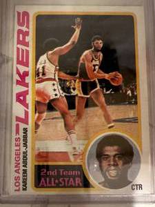 Kareem Abdul-Jabbar 1978 Topps All Star 2nd Team #110