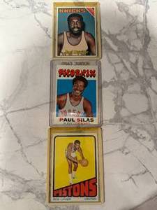 LOT of (3) Monroe, Silas, Lanier Topps assorted cards