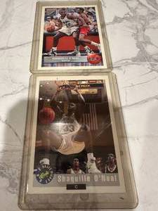 LOT of (2) Shaquille ONeal 1992 Upper Deck McDonalds Rookie, 1992 Classic Rookie