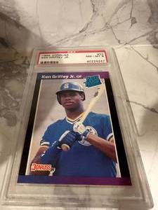 Ken Griffey Jr. 1989 Donruss Rookie #33 PSA NM-MT 8