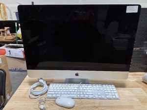 lot 21 image: 2014 Apple 27 iMac Desktop Computer