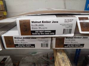 Traffic Master Walnut Ember Java P&S Flooring