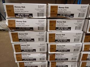 Traffic Master P&S Flooring Honey Oak