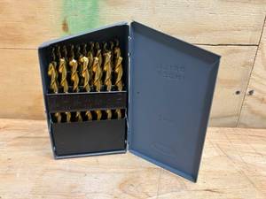 GREENFIELD INDUSTRIES 1 Set W150-DHT Parabolic Drill Bits A Through Z