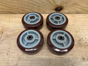 Set of 4- 5X2 Casters