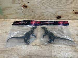 SPRITE BEAT Lot of 2-  15 Velociraptor Dinosaur Toys