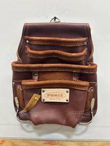 PRINCE 10 Pocket Heavy Duty Oil Tanned Leather Tool Pouch