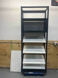 6 Shelf Metal ShelvingDisplay Unit