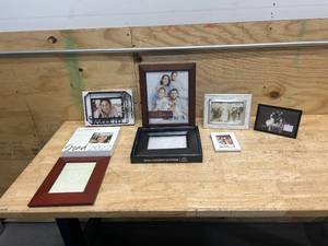 Lot of Various Picture Frames