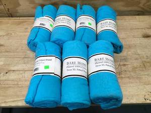 Lot of 7 - Twin XL Sized Flannel Fitted Bedsheets