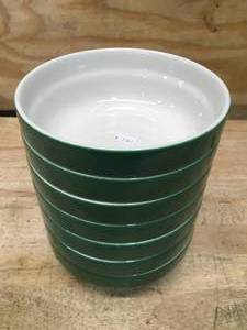 Lot of 7 - Green Ceramic Bowls