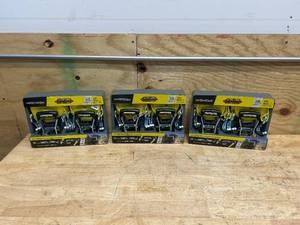 SMARTSTRAPS Case of 3 Packs of- Commercial-Grade RatchetX J-Hook Tie-Downs, 14ft. x 1 12in., 2 Pack, 5,000-Lb. Breaking Strength (2 straps per pack)