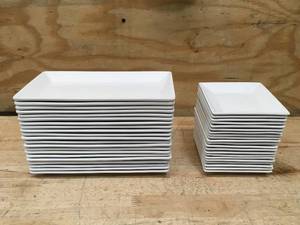 Lot of Multiple Small & Long Plates
