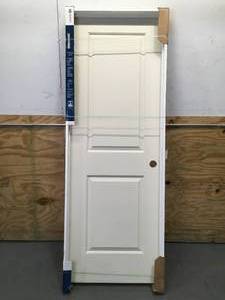 Molded 2-Pannel Smooth 28 x 80 Left Hand Door