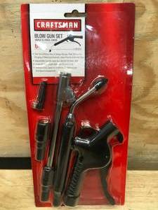 Craftsman 6 PC Blow Gun Set