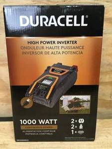 Duracell 1000 Watt High Power Inverter Model # DR1000INVC