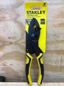 Stanley 8 Control-Grip Slip Joint Pliers Model # 84-026