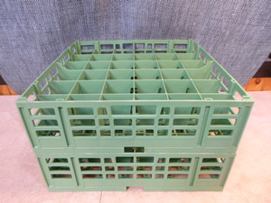 lot 31 image: 2 SiLite Stackable Glass Dish Washing Racks