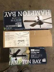 Lot of Assorted Lighting Various Models and Conditions  Customer Returns See Pictures