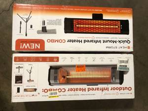 Lot of Outdoor Infrared Heater Combo Customer Returns See Pictures