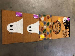 Lot of Assorted Welcome Rugs Various Models and Conditions  Customer Returns See Pictures