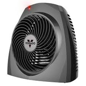 lot 32 image: Vornado VH200 1500-Watt Electric Portable Space Heater, Whole Room Vortex Heat Circulation, Charcoal  Customer Returns See Pictures