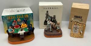 lot 1 image: Misc. Jim Beam Collectible Decanters & More (Some In Original Boxes Sold Empty)