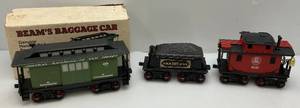 lot 8 image: Misc.Collectible Jim Beam Train Decanters (EMPTY)
