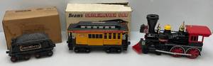 lot 9 image: Misc.Collectible Jim Beam Train Decanters (EMPTY)