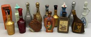 lot 24 image: Misc. Collectible Jim Beam Decanters (EMPTY)