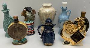 lot 27 image: Misc. Collectible Jim Beam Decanters (EMPTY)