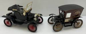 lot 31 image: Misc. Collectible Jim Beam Vehicle Decanters (EMPTY)