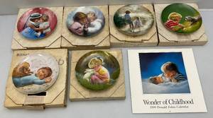 lot 40 image: Misc. Pemberton & Oakes Zolan  Collectible Plates In Original Boxes (New Old Stock) 7.5