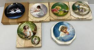 lot 43 image: Misc. Pemberton & Oakes Zolan  Collectible Plates In Original Boxes (New Old Stock)