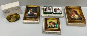 lot 57 image: Misc. Pemberton & Oakes Zolan  Collectible Miniature Prints & More In Original Boxes (New Old Stock)