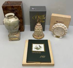 lot 61 image: Misc. Jim Beam Collectible Decanters & More (Some In Original Boxes Sold Empty)