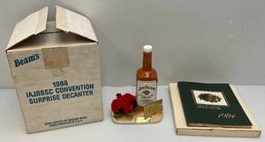 lot 62 image: Collectible Jim Beam Sunrise Convention Decanter (New Old Stock Sold Empty)