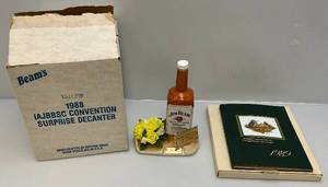lot 64 image: Collectible Jim Beam Sunrise Convention Decanter (New Old Stock Sold Empty)